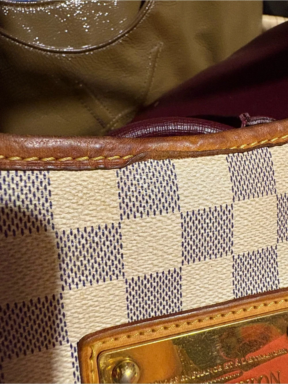 Priced To Sell Authentic Louis Vuitton Galleria PM Damier Azur